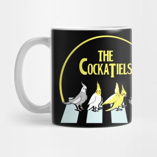 The Cockatiels Doodle Parody Mug